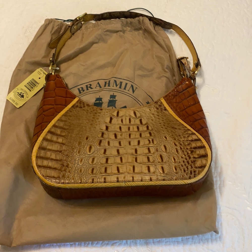 Brahmin small hobo shoulder bag.